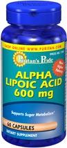 อาหารเสริมบำรุงสุขภาพ  Puritan Alpha Lipoic Acid (ALA)